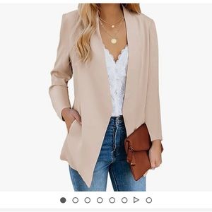 Neutral Pink Blazer